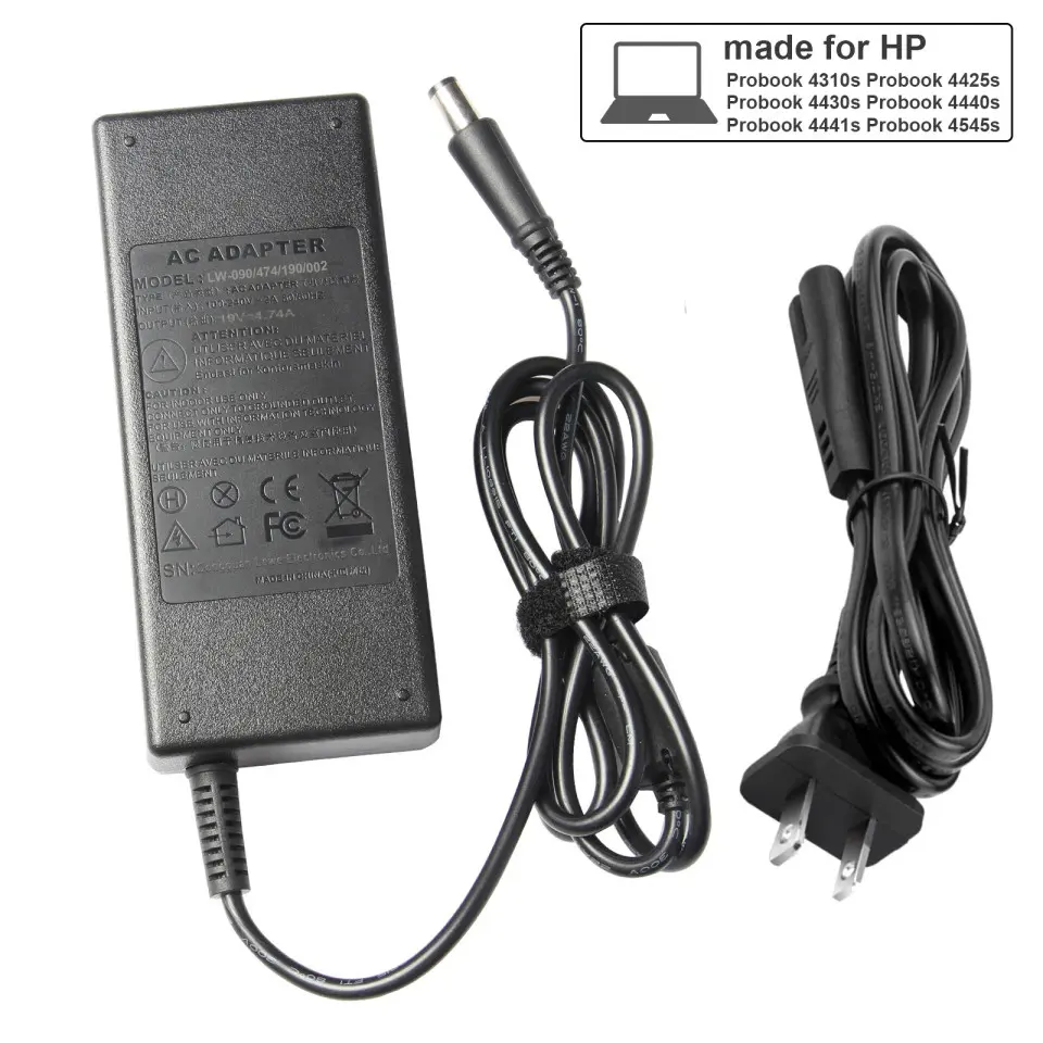 [R H 90W 7.4x5.0] Cargador Replacement Model : H 65W 7.4*5.0