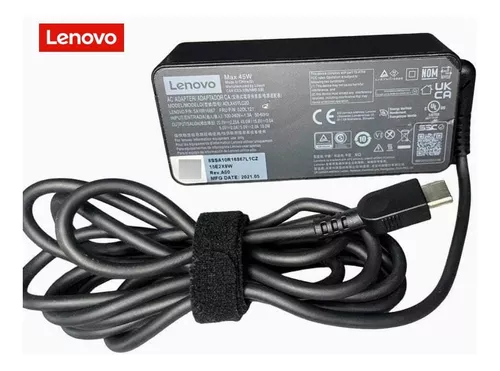 [L 45W Tipo C] Cargador Genuine Lenovo 45W Tipo C