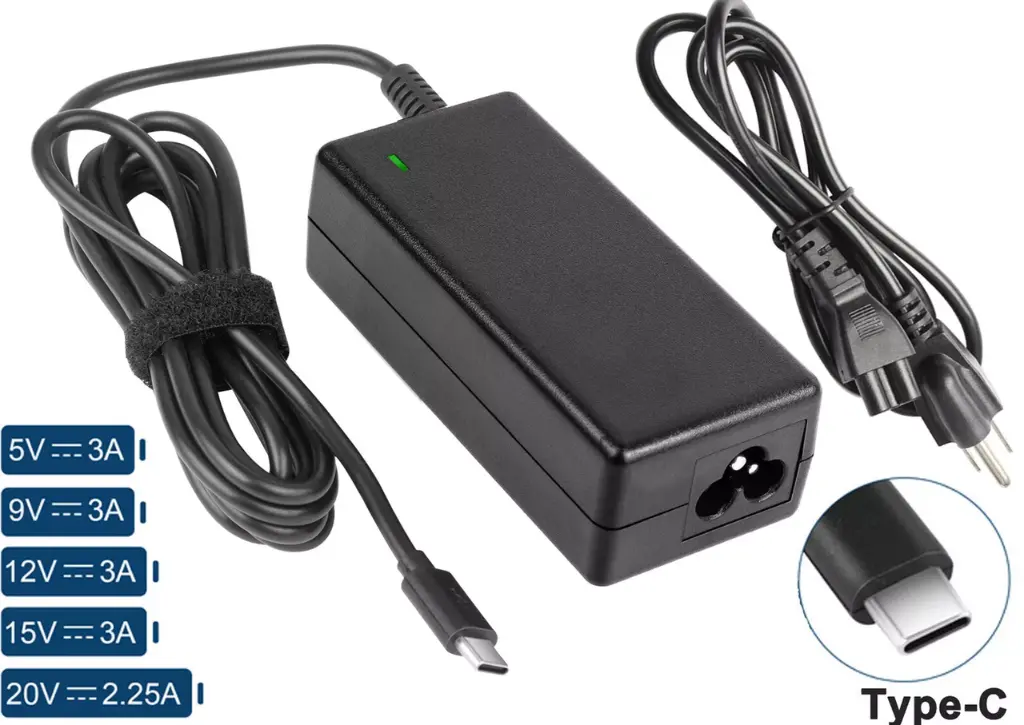 [R L 45W Tipo C] Cargador Replacement Lenovo 45W Tipo C