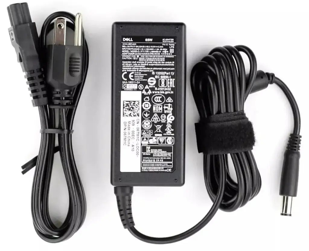 [D 65W 7.4x5.0] Cargador Genuine DELL 65W 7.4 x 5.0