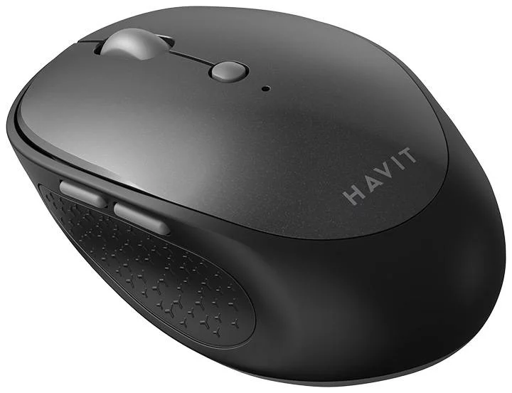 Mouse Inalambrico, Negro MS76GT PLUS