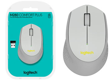Mouse Inalambrico M280, GRIS