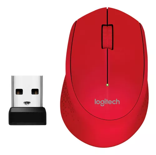 Mouse Inalambrico M280, ROJO