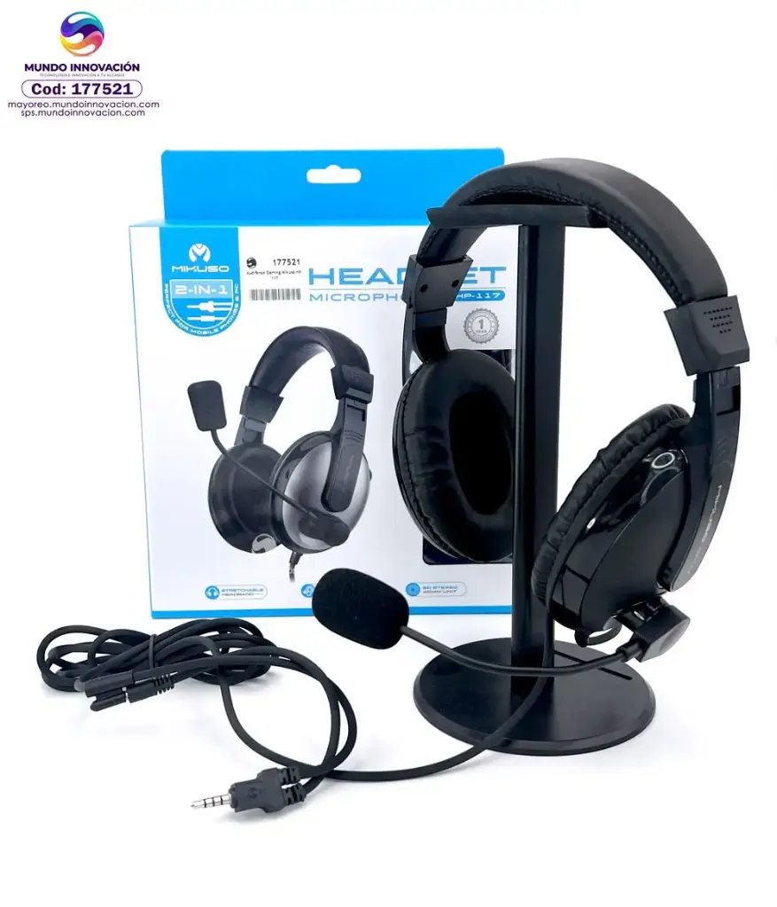 [Audifono GAMING 2 EN 1 HP-117] AUDIFONO GAMING 2 EN 1 HP-117