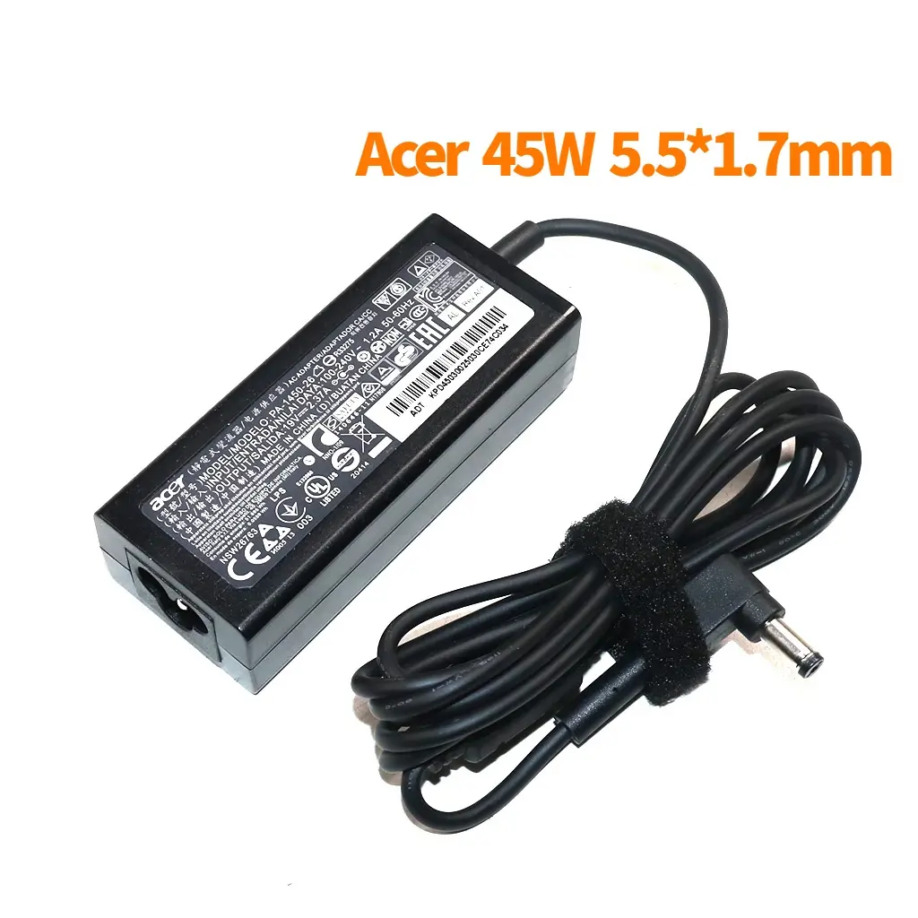 [AC 45W 5.5x1.7] Cargador Genuino ACER 45W 5.5*1.7