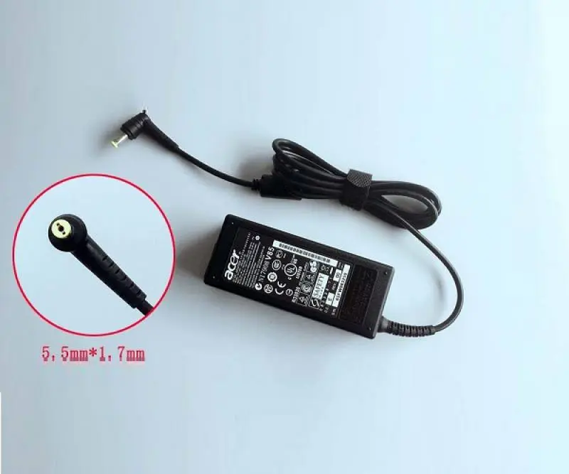 [AC 65W 5.5x1.7] Cargador Genuine ACER 65W 5.5 x 1.7