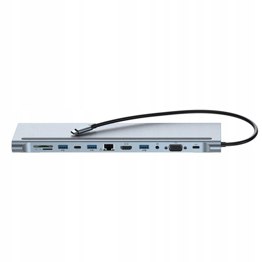 [Adaptador DCO TPC 12en1] Adaptador TPC DCO xo-hub 010 12en1 Multifunción Docking Station