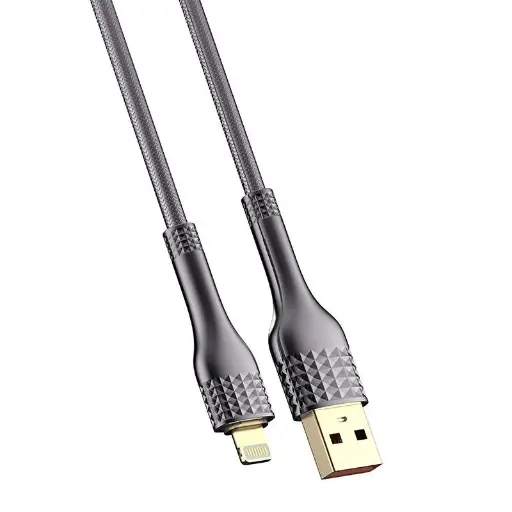 [LS652] Cable USB-IP 30W LDNIO LS652 dorado 2M 