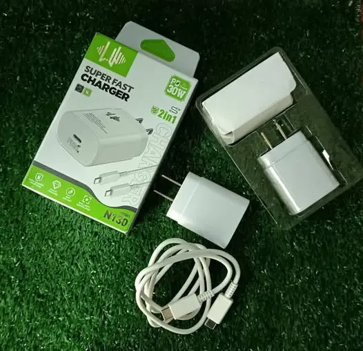 Cargador & Cable TPC-IP 30W N130 