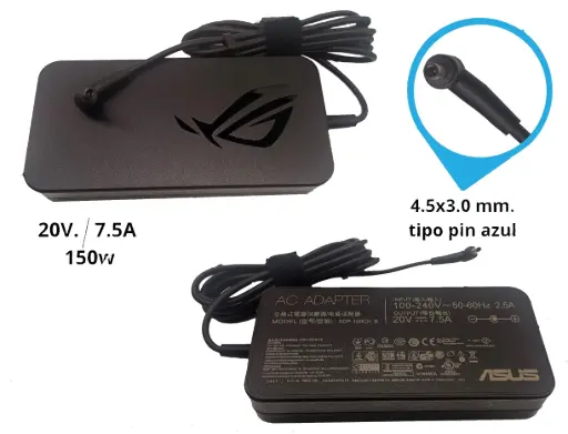 [AS 150W 4.5x3.0] Cargador Genuine ASUS 150W 4.5 x 3.0