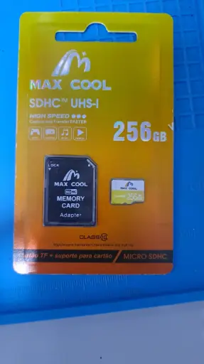 [SD 256GB MAX] Memoria Micro SD 256GB Max Cool 