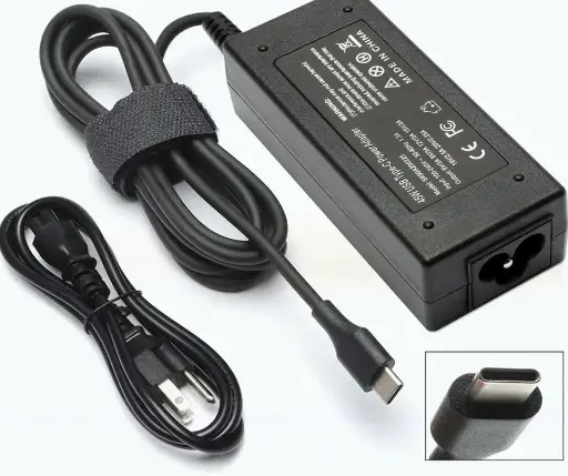 [R H 65W Tipo C] Cargador Replacement HP 65W Tipo C